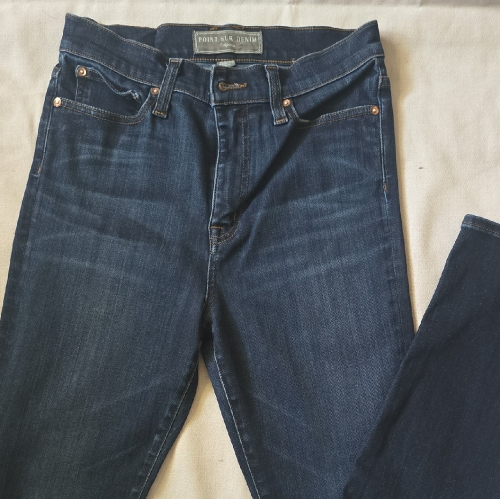 Point Sur Dark Blue Denim Jeans, size 27